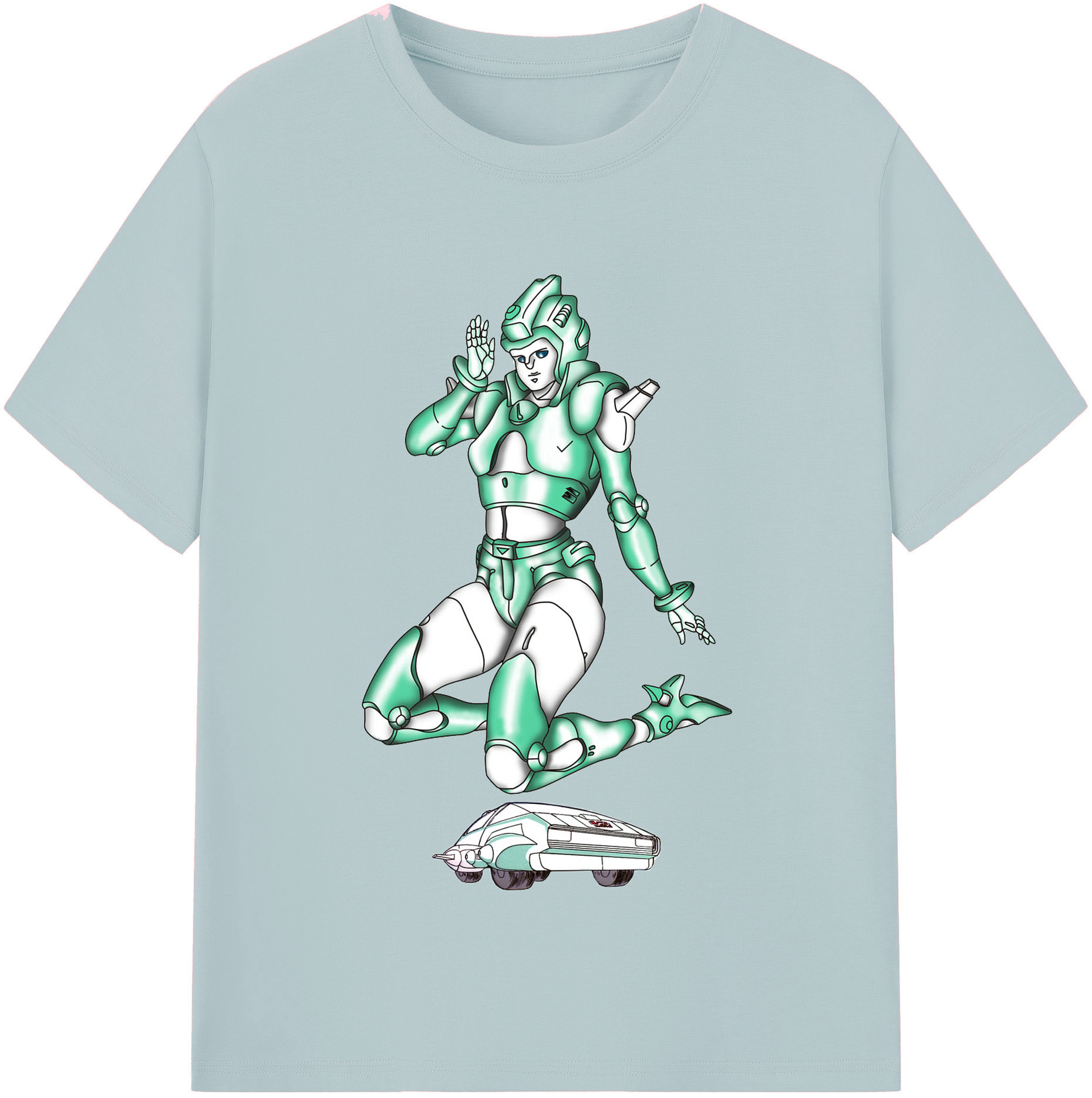 （画像用）  綿100％半袖Tシャツ（フロントプリント）